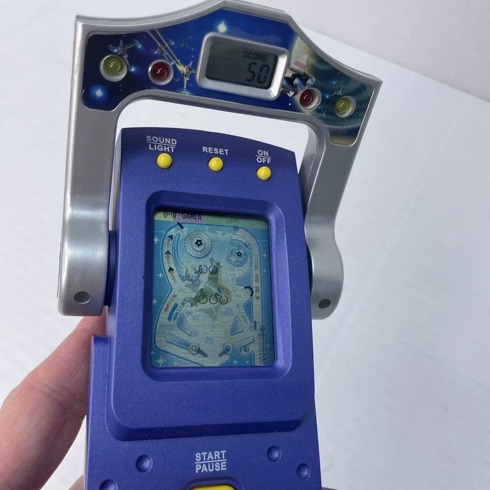 90s RadioShack Blast Off Pinball Electronic Handheld‎ Travel Game Tested Working